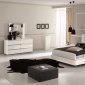 Stella Premium Bedroom in White by J&M w/Optional Casegoods