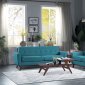 Rittman Sofa & Loveseat 9814BU in Blue by Homelegance w/Options