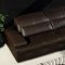 Sorrento Brown Leather Modern Sectional Sofa by VIG