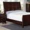 202791 Findley Bedroom by Coaster in Dark Cherry w/Options