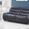 U8340 Sofa in Grey Bonded Leather by Global w/Options