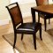 CM3034T Salida I Dining Room 7Pc Set in Two-Tone Acacia & Black