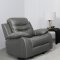 Nova Motion Sofa & Loveseat 602531 in Dark Gray by Coaster