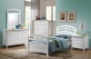 San Marino Kids Bedroom 4Pc Set 19150 in White by Acme w/Options