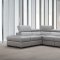 Perla Sectional Sofa in Premium Leather by J&M