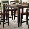 Westport 5079BK-36 Counter Height Dining 5Pc Set by Homelegance