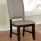 Teagan 5Pc Dining Room Set CM3911T in Dark Walnut w/Options