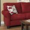 16100 Savannah Sofa & Loveseat Set in Cardinal Fabric by Chelsea