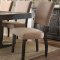 Eliana Dining Table 71810 in Salvage Dark Oak by Acme w/Options