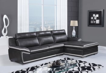 U7490 Sectional Sofa by Global [GFSS-U7490]