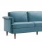 Porter Sofa TOV-S145 in Sea Blue Velvet by TOV Furniture