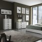 Mika Premium Bedroom in White Laquer by J&M