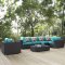 Convene Outdoor Patio Sectional Set 7Pc EEI-2350 by Modway