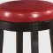 Choice of Color Bycast Leather Set of 2 Swivel Barstools