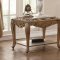 Orianne Coffee Table 80690 in Antique Gold & Mirror by Acme