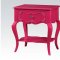 Wynell 39170 Daybed in Pink Finish & Red Velvet by Acme w/Option