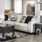 Barnett Sofa SM5205IV in Ivory Linen-Like Fabric w/Options