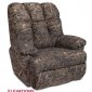 Multicolor Cammo Fabric Stylish Modern Recliner