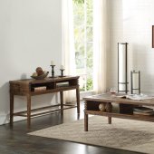 Andria 3Pc Coffee Table Set 83660 in Reclaimed Oak by Acme