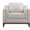 Helena Sofa & Loveseat Set Leather Italia - Granite w/Options