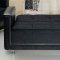 Dark Grey Fabric Modern Sofa Bed Convertible w/Options