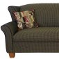 Onyx Fabric Modern Sofa & Loveseat Set w/Optional Items