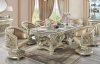 Sorina Dining Table DN01208 Antique Gold by Acme w/Options