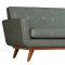 Lyon Sofa TOV-S31 in Smoke Grey Eco-Leather by TOV Furniture