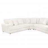 Emberson Sectional Sofa 3Pc 508851 in Ivory by Coaster w/Options