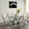 Noralie Dining Table DN00719 by Acme w/Optional Beige Chairs