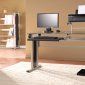 Network 4863 Computer Desk by Homelegance - Metal & Glass