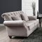 Tamika Sofa CM6577 in Beige Flannelette Fabric w/Options