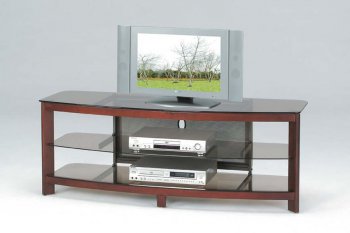 Rectangular Shape Contemporary Tv Stand With Two Glass Shelves [AMTV-209-2069]