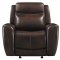 Patrick Power Motion Sofa 609691P in Cognac by Coaster w/Options