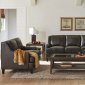 Clayton Sofa 552051 in Gray Leatherette by Coaster w/Options