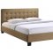 Caitlin Bed in Latte Fabric by Modway