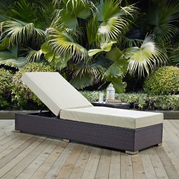 Convene Outdoor Patio Chaise Lounge 1846 Choice of Color- Modway [MWOUT-EEI-1846-Convene]