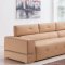 8065 Sectional Sofa Cappuccino Bonded Leather by American Eagle