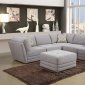 U137 Sectional Sofa in Hazelwood Fabric by Global w/Options