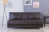 Eco Rest Sofa Bed in Zen Brown Leatherette by Casamode