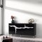 Stream Buffet in Black w/Silver Accent by Modern Art