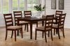 2435-60 Hale Dining Table by Homelegance in Walnut w/Options