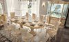 Aida Dining Table in Ivory by ESF w/Options