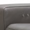 Hilgard Power Motion Sectional Sofa in Dark Grey Leather by VIG