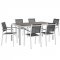 Shore Outdoor Patio Dining 7Pc Set EEI-2486 by Modway