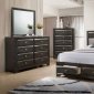 Decker Bedroom Set 5Pc 206280 in Brownish Graphite by Coaster