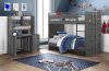 Cruise Bunk Bed in Gray by Global w/Options