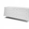 Concavo Bedroom Set in White by Whiteline w/Option