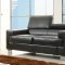 Vernon Sofa 9603BLK in Black Bonded Leather by Homelegance