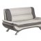 Veloce Sofa & Loveseat Set 8219BEG in Beige by Homelegance